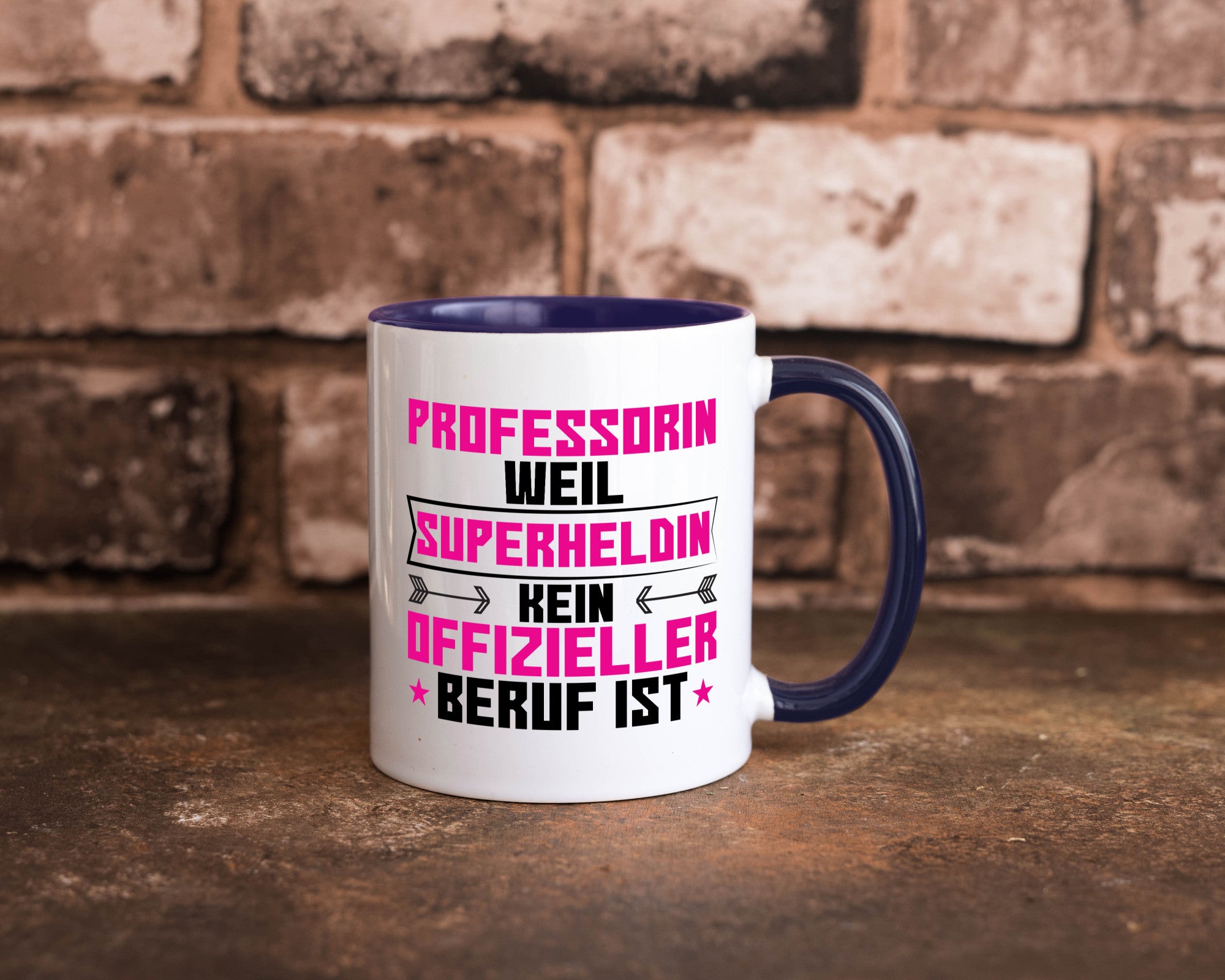Superheldin Professorin | Uni Universität Geschenk Humor Geschenkidee lustiger