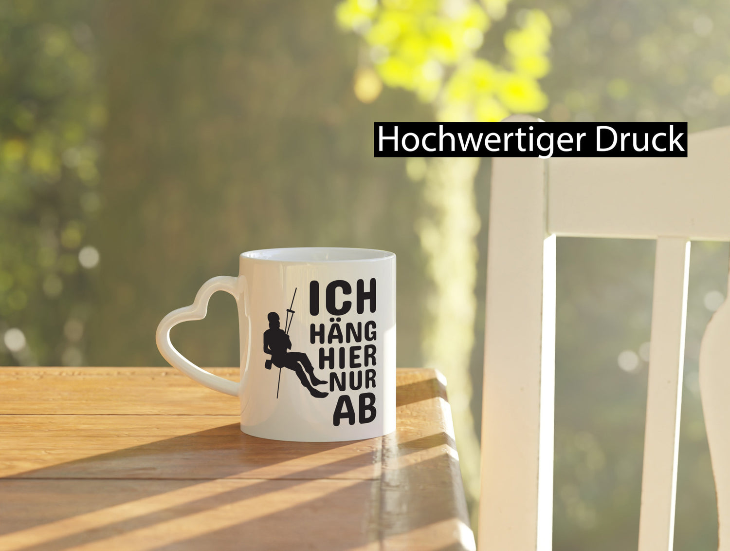 Klettern Spruch | Kletterer Tasse Hobby Motiv Geschenk Humor Geschenkidee