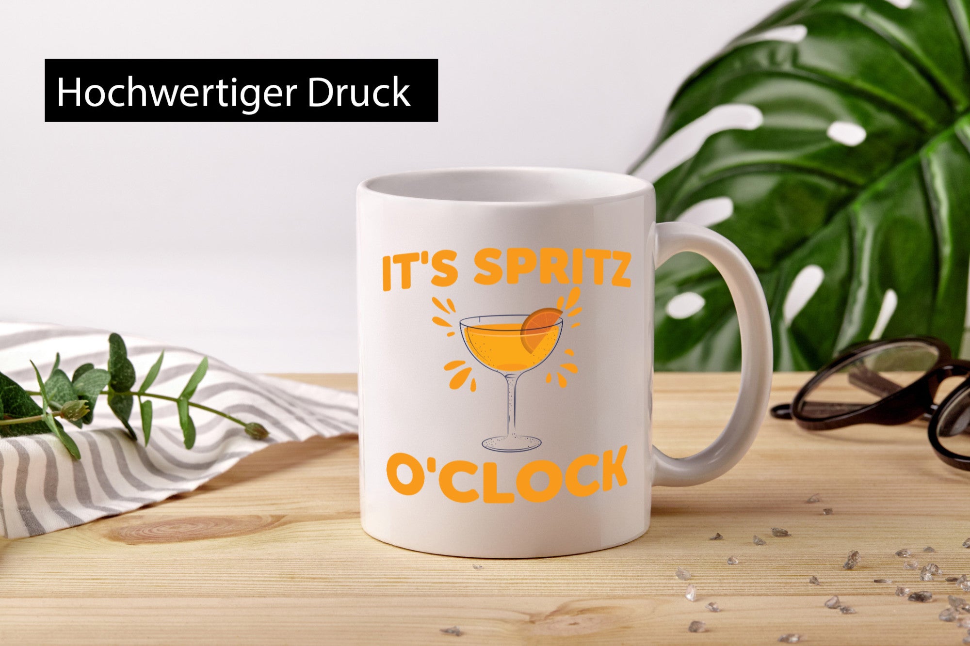 It´s Spritz o´clock | Trinken Freunde Familie Geschenk Geschenkidee lustiger