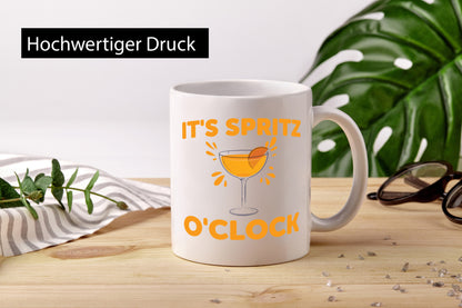 It´s Spritz o´clock | Trinken Freunde Familie Geschenk Geschenkidee lustiger