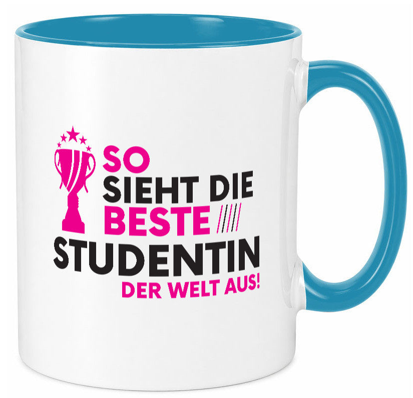 Die Weltbeste Studentin | Uni Studium Universität Geschenkidee Humor Tasse
