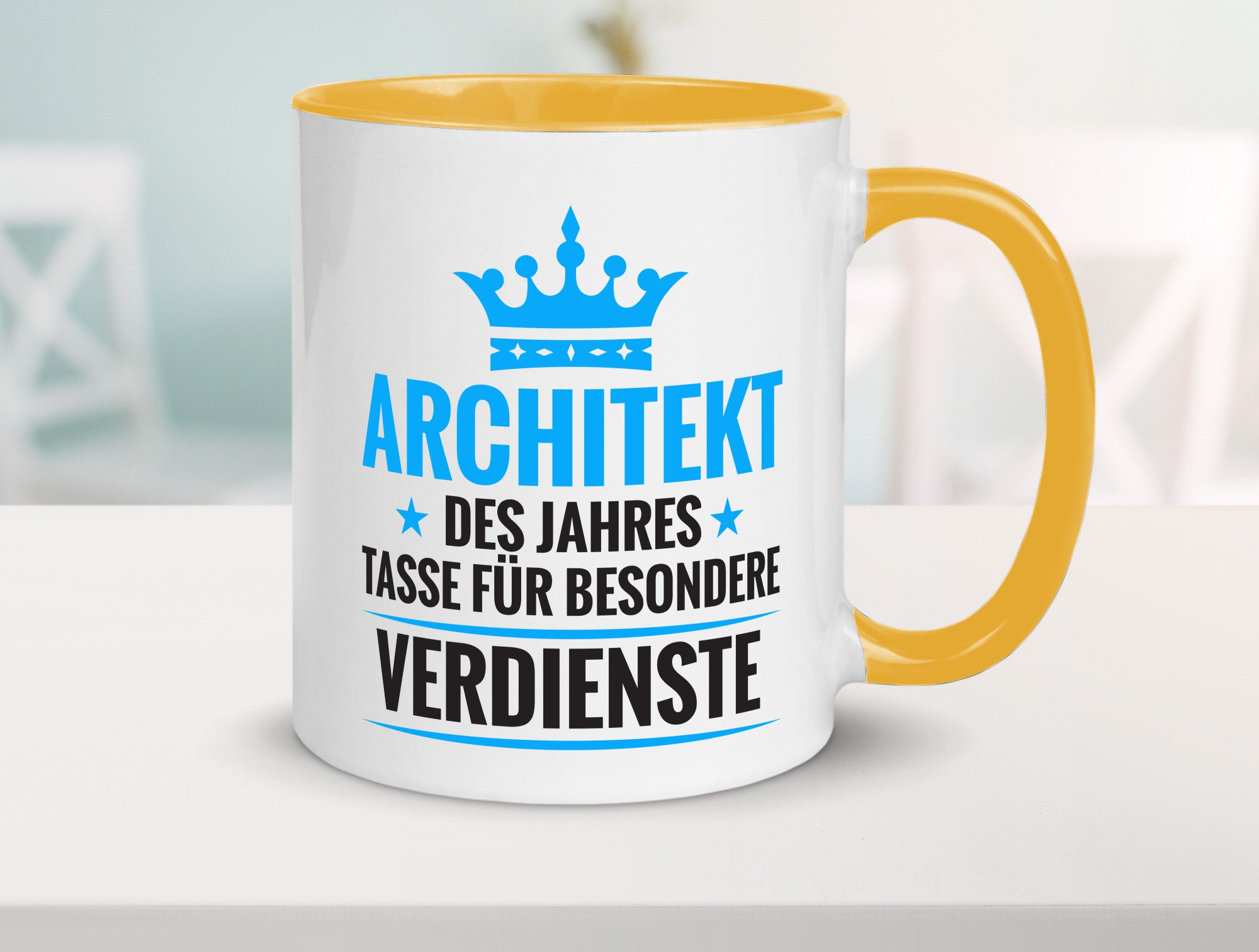 Besonderer Verdienst: Architekt | Architektur Büro Geschenkidee Arbeit Kollegen