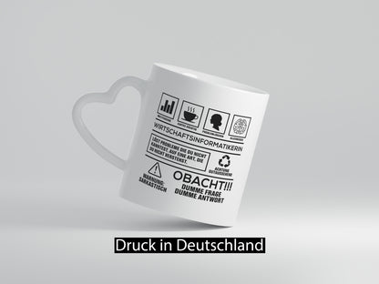 Achtung Probleme Wirtschaftsinformatikerin | Wirtschaft Geschenk Humor
