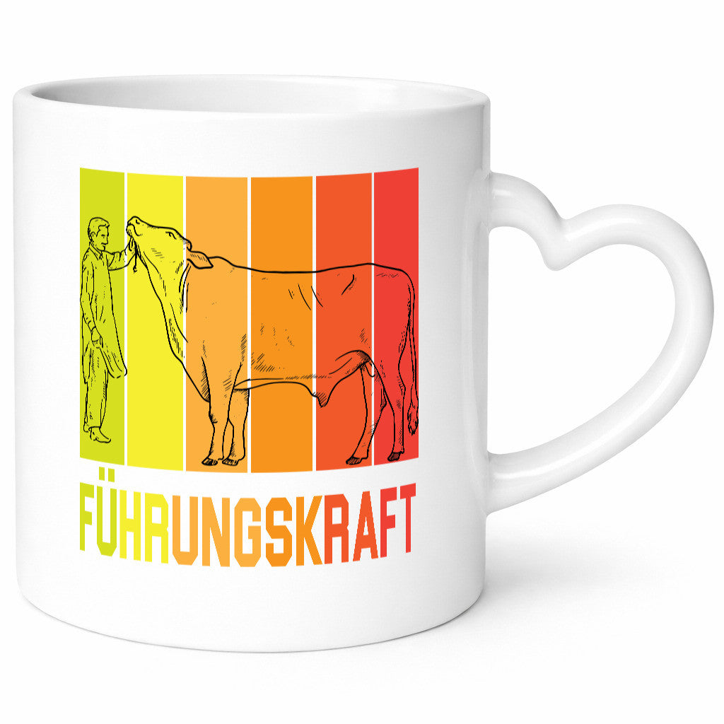 Führungskraft | Farmer Bauernhof lustig Humor Geschenkidee Geschenk Tasse