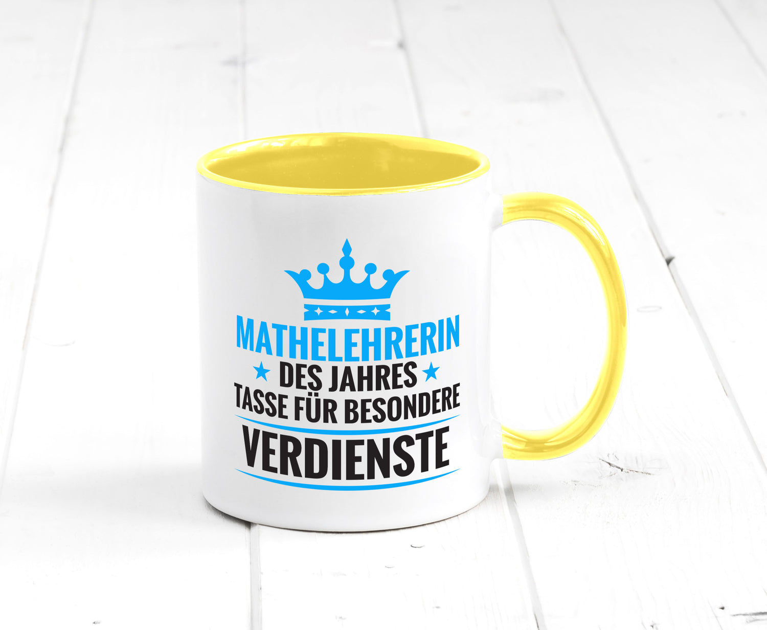 Besonderer Verdienst: Mathelehrerin | Lehrer Mathe Humor Geschenkidee Tasse