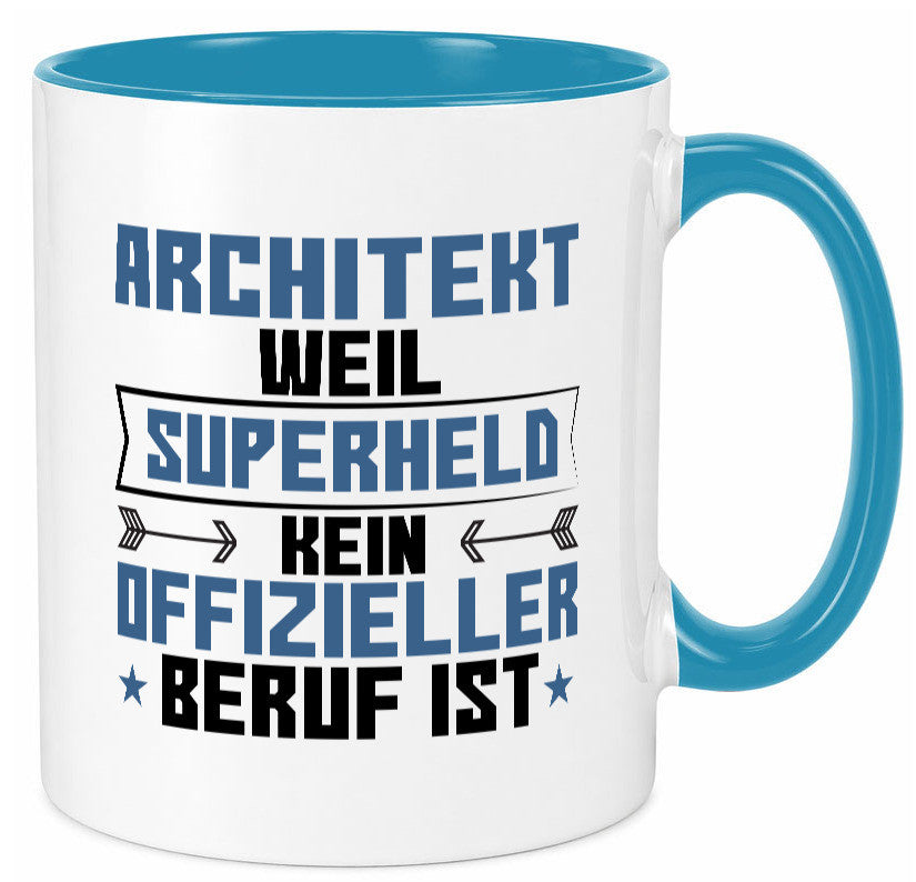 Superheld Architekt | Architektur Büro Geschenk Arbeit Kollegen lustiger Spruch
