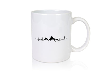 Berge Motiv | Alpen Skifahren Skiurlaub Apres Ski Geschenkidee Humor Tasse