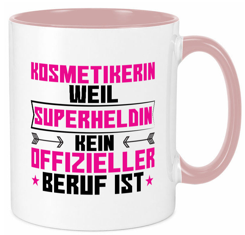 Superheldin Kosmetikerin | Kosmetik Stylistin Visagistin Geschenk Humor