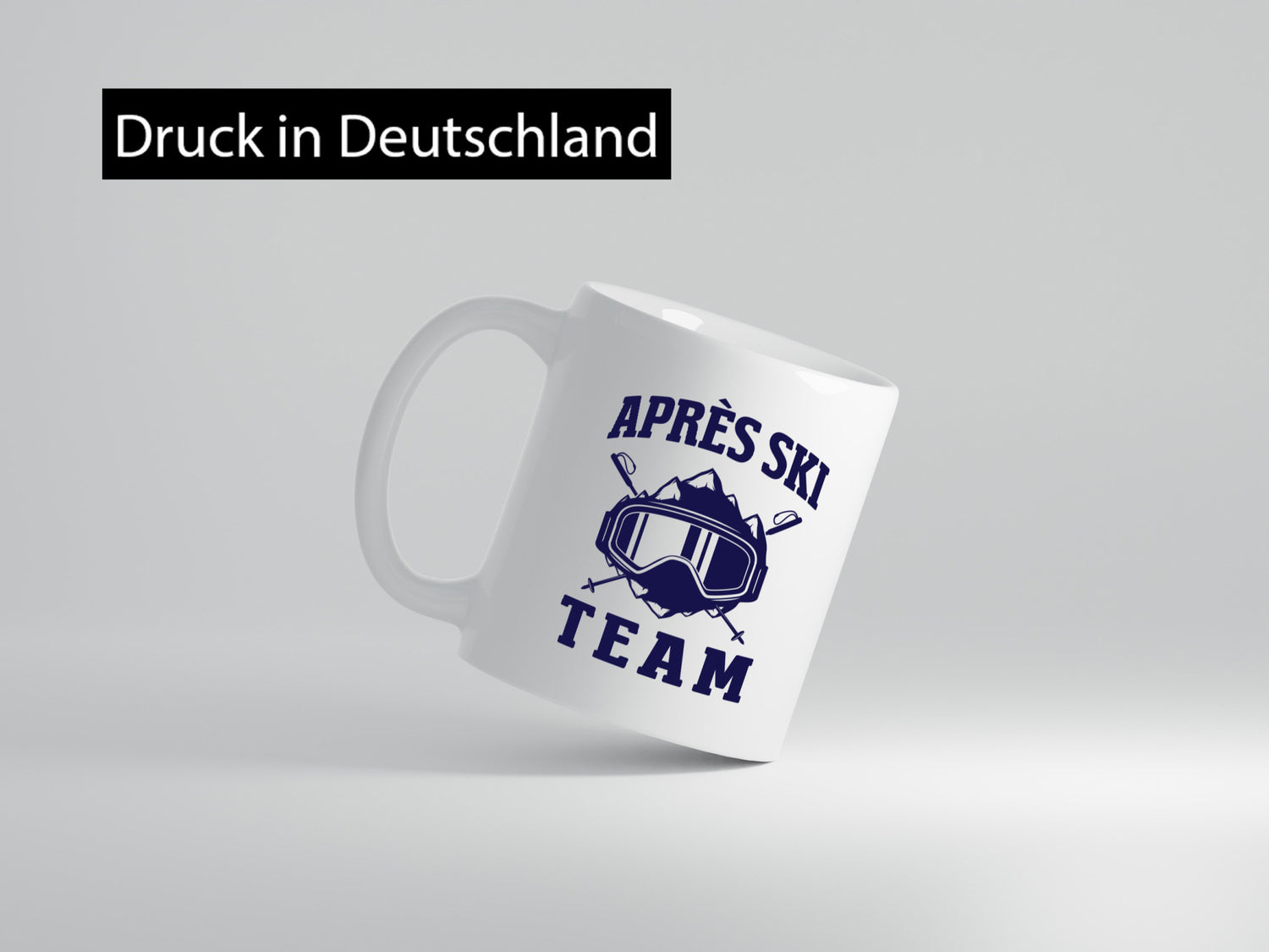 Apres Ski Team | Ski-Brille lustiger Spruch Geschenk Humor Geschenkidee Tasse