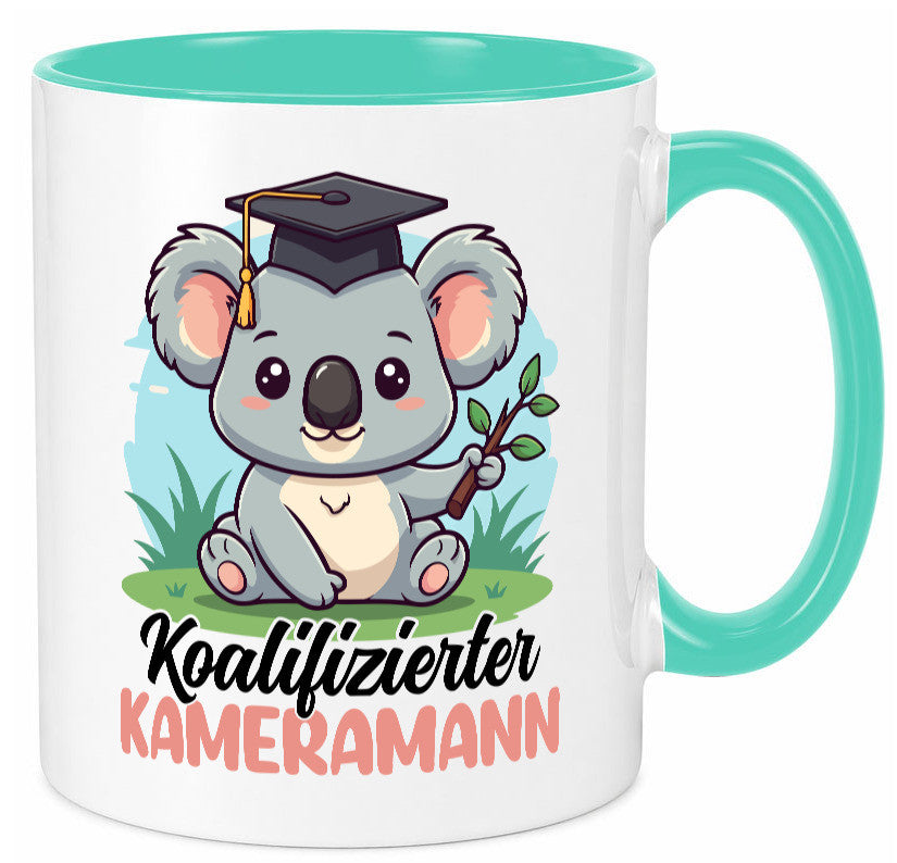 Koalifizierter Kameramann | Kamera lustiger Spruch Geschenk Humor Geschenkidee