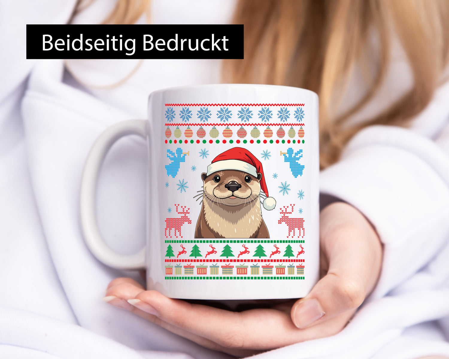 Ottter | Ugly Christmas Weihnachtsotter lustiger Spruch Geschenk Humor
