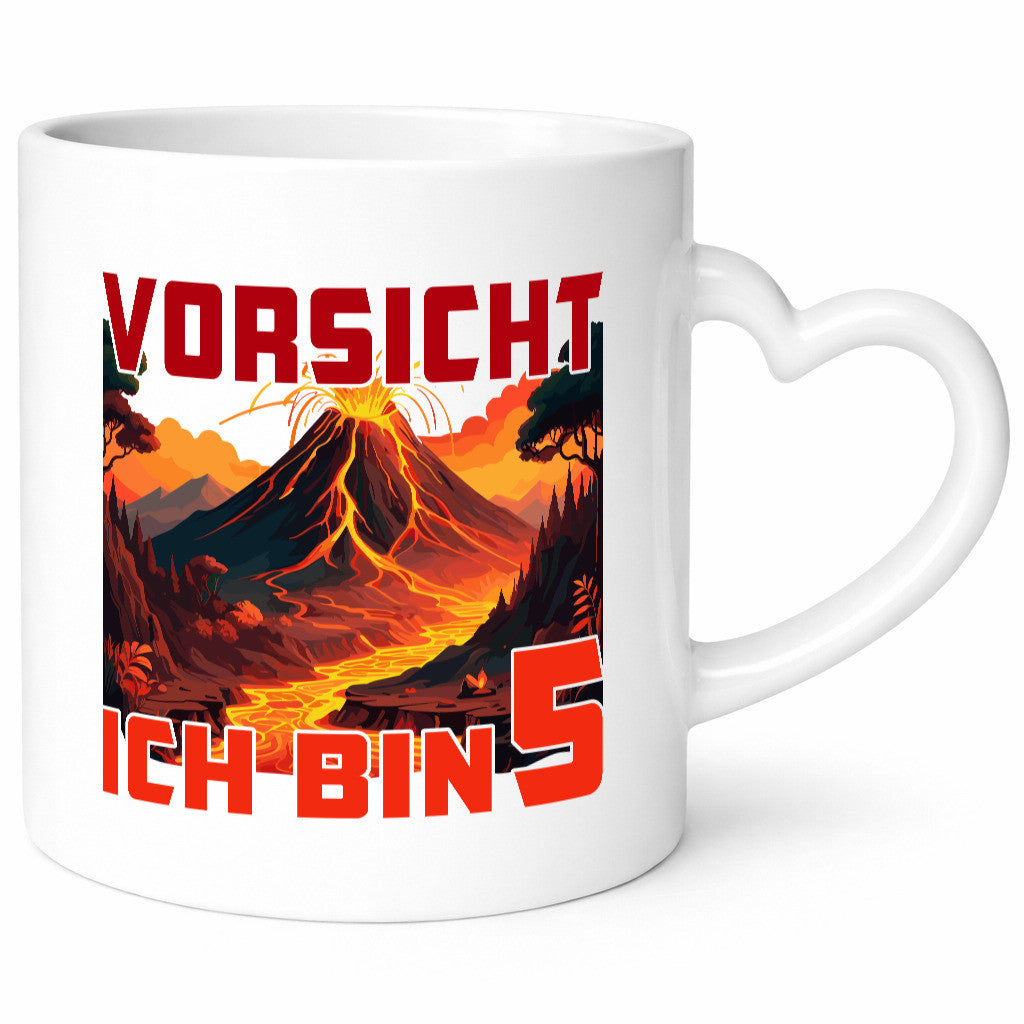 5. Geburtstag | 5 Jahre Vulkanausbruch Vulkan lustiger Spruch Geschenk