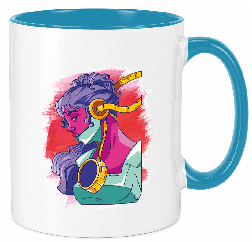 Zeichnung | Kunst Tasse Frauen Motiv cooles Design Humor Geschenkidee