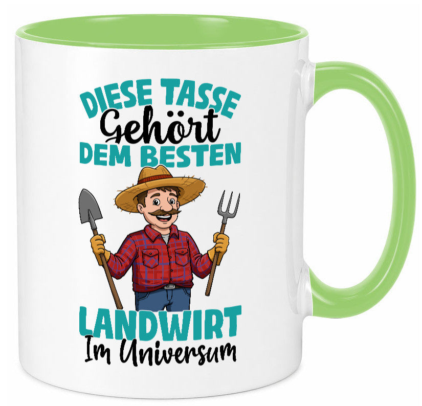 Im Universum: Landwirt | Bauer Landwirtschaft lustiger Spruch Geschenk Humor