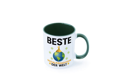 Welt Beste Sozialpädagogin | Humor Pädagogin Geschenkidee Tasse