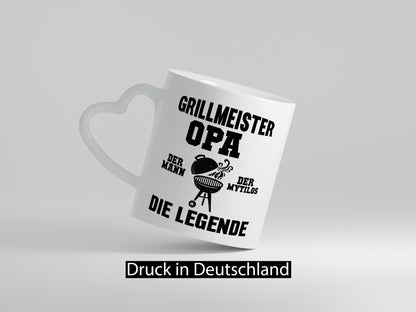 Grillmeister Opa | Die Legende Großvater Grillen Geschenkidee Familie Humor