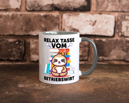 Relax Tasse: Betriebswirt | Betriebswirtschaft lustiger Spruch Geschenk Humor