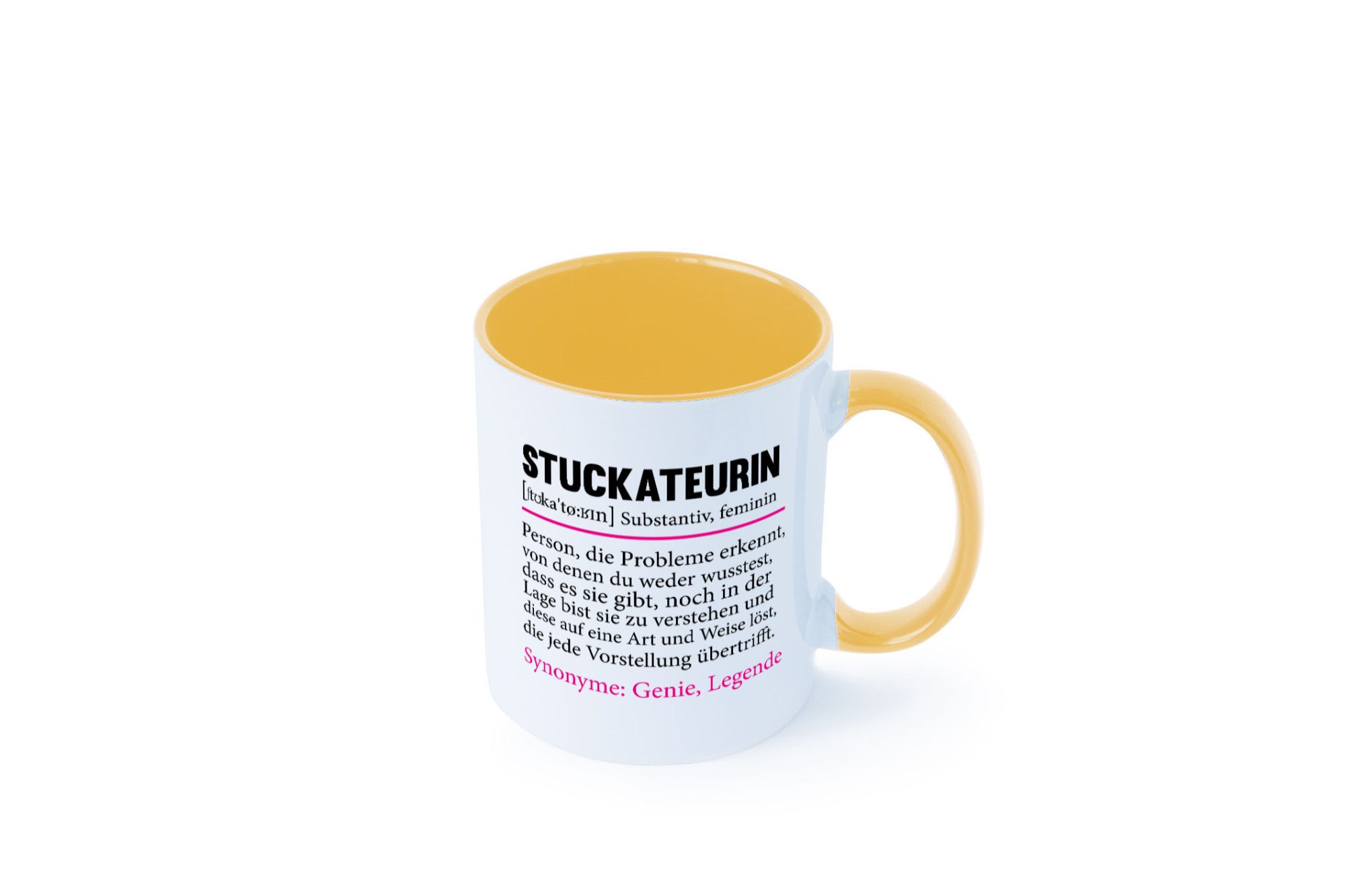 Stuckateurin | Innenausbau Beruf Humor Spruch Arbeit Kollegen Büro Geschenkidee