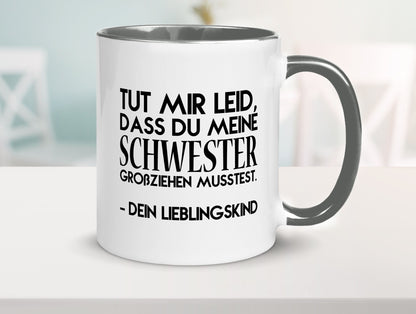 Lieblingskind | Eltern Schwester Kinder lustig Geschenk Humor Geschenkidee