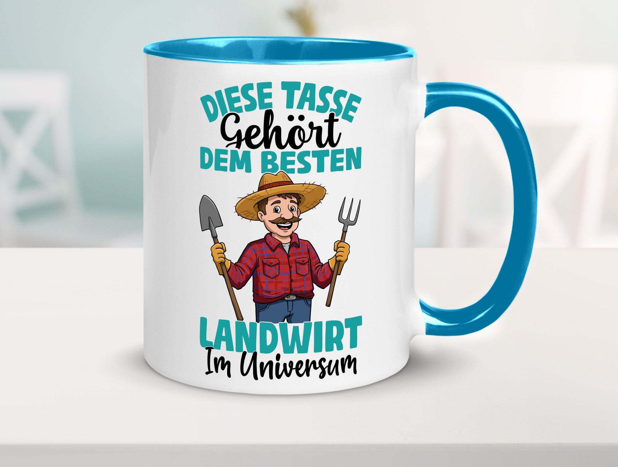 Im Universum: Landwirt | Bauer Landwirtschaft lustiger Spruch Geschenk Humor
