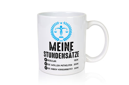 Mein Stundensatz | Ausbeutung Arbeit Geschenk Kollegen Büro lustiger Spruch