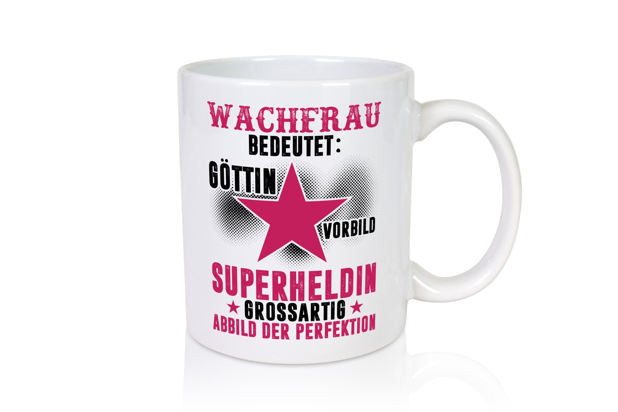 Bedeutung von Wachfrau | Wachpersonal Nachtwächter lustiger Spruch Geschenk