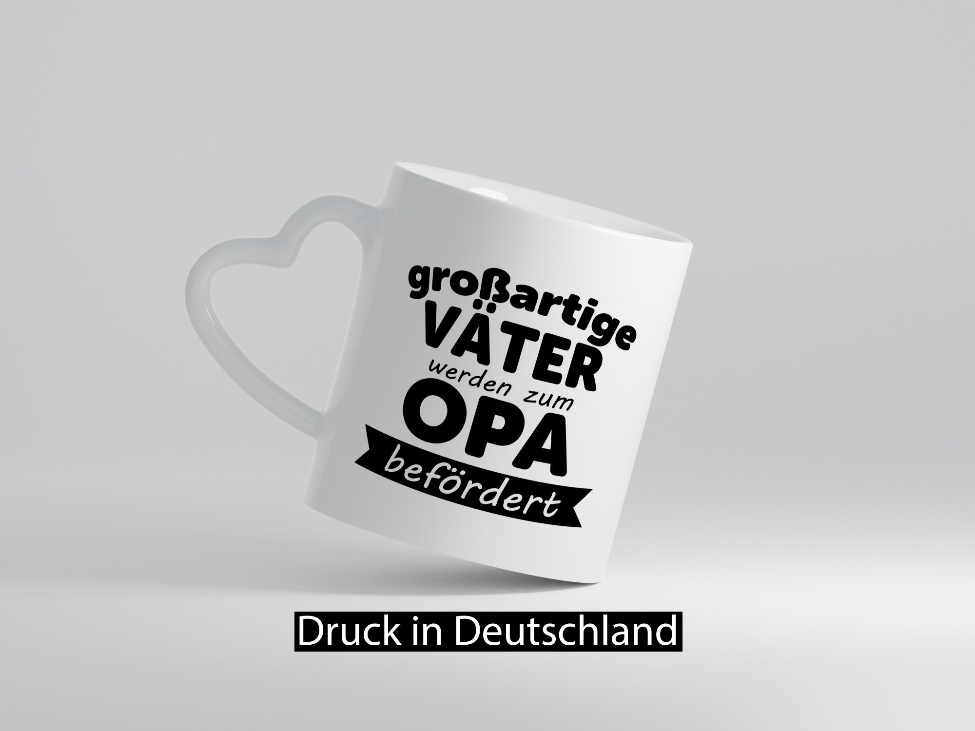 Großartige Väter zum Opa befördert | Geschenkidee Familie Humor Tasse