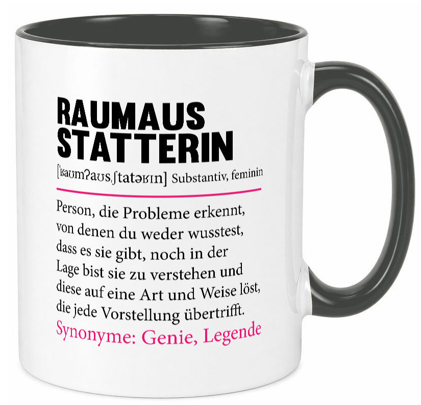 Raumausstatterin | Wohn Ausstatterin Beruf Humor Geschenk Arbeit Kollegen Büro