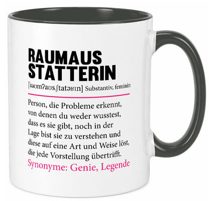 Raumausstatterin | Wohn Ausstatterin Beruf Humor Geschenk Arbeit Kollegen Büro