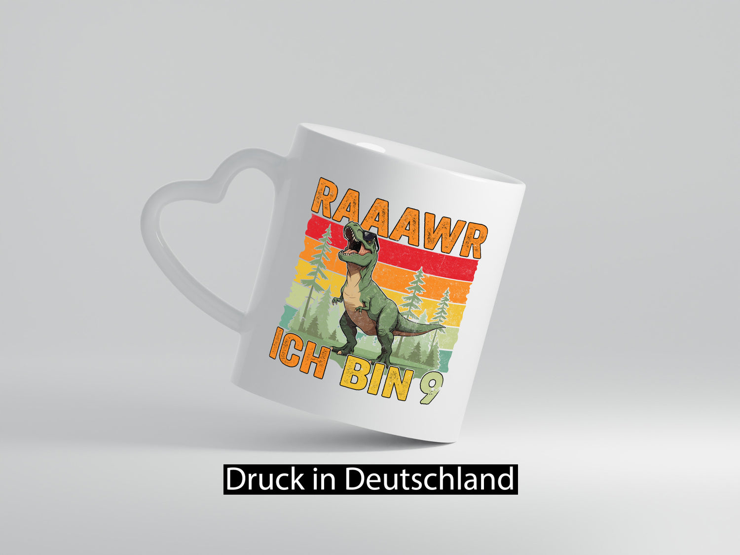 9. Geburtstag | 9 Jahre rarrrr ich bin Dinosaurier Geschenk Geschenkidee