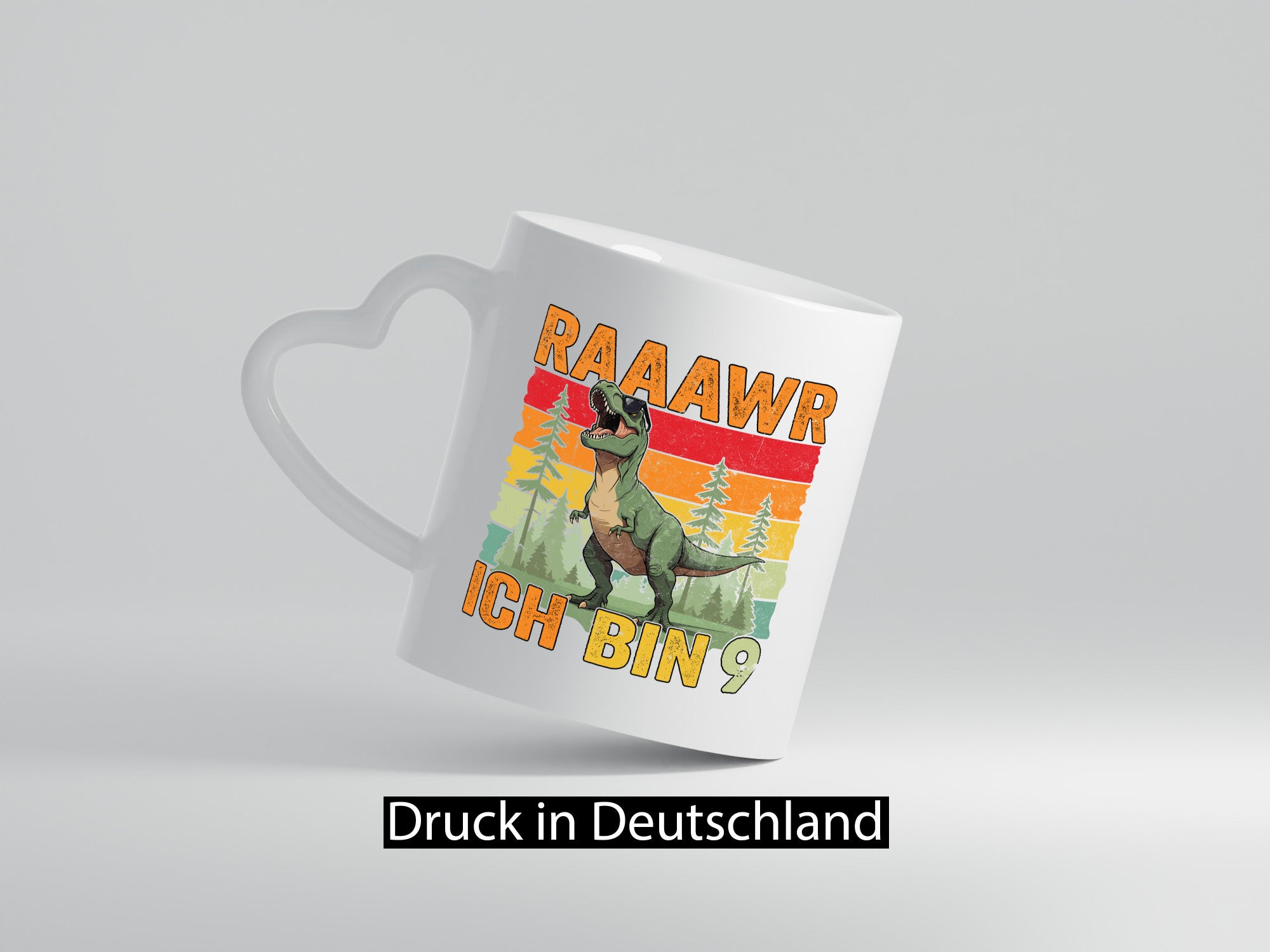9. Geburtstag | 9 Jahre rarrrr ich bin Dinosaurier Geschenk Geschenkidee