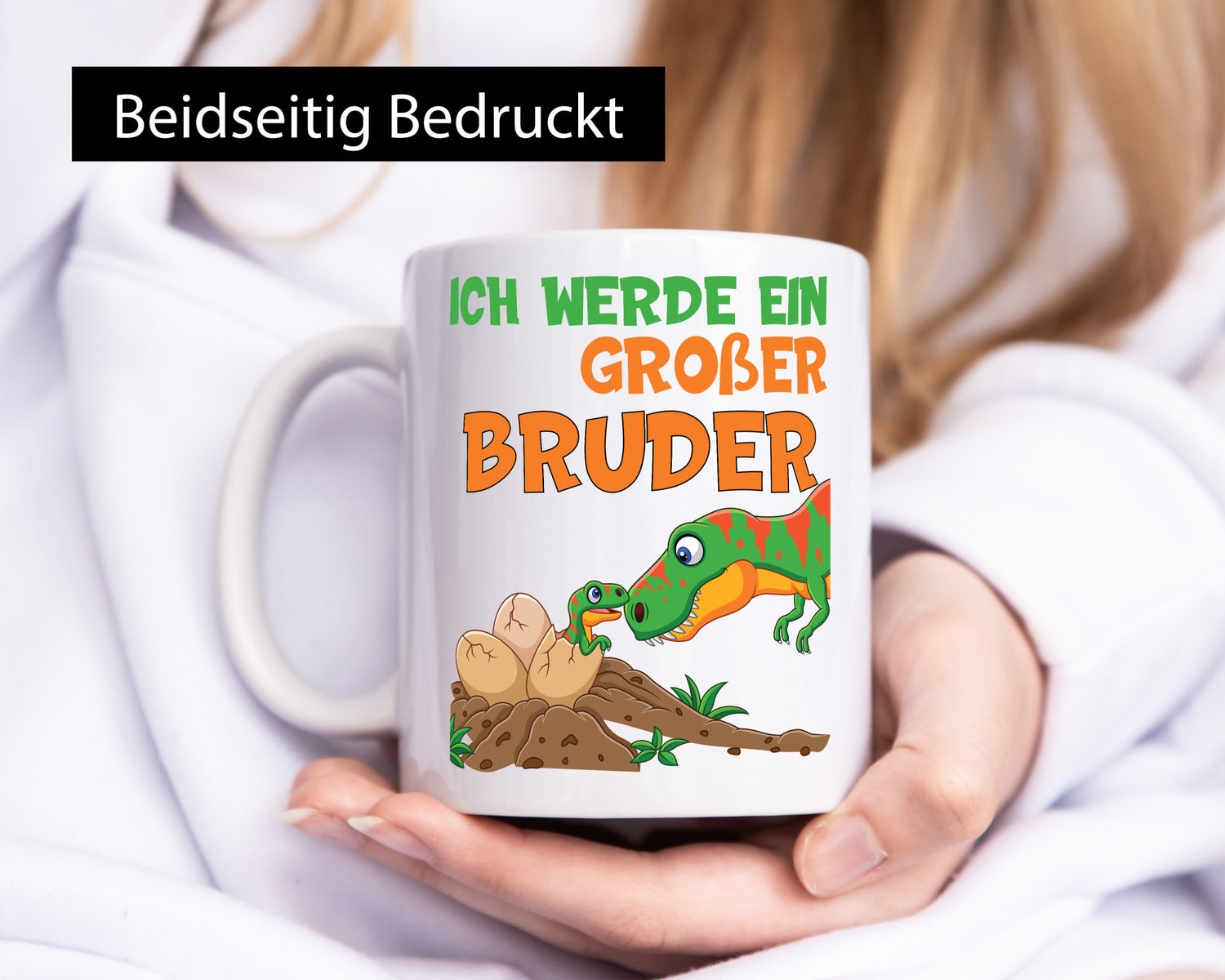 Ich werde ein Großer Bruder | Geschwister lustig Humor Geschenkidee Geschenk