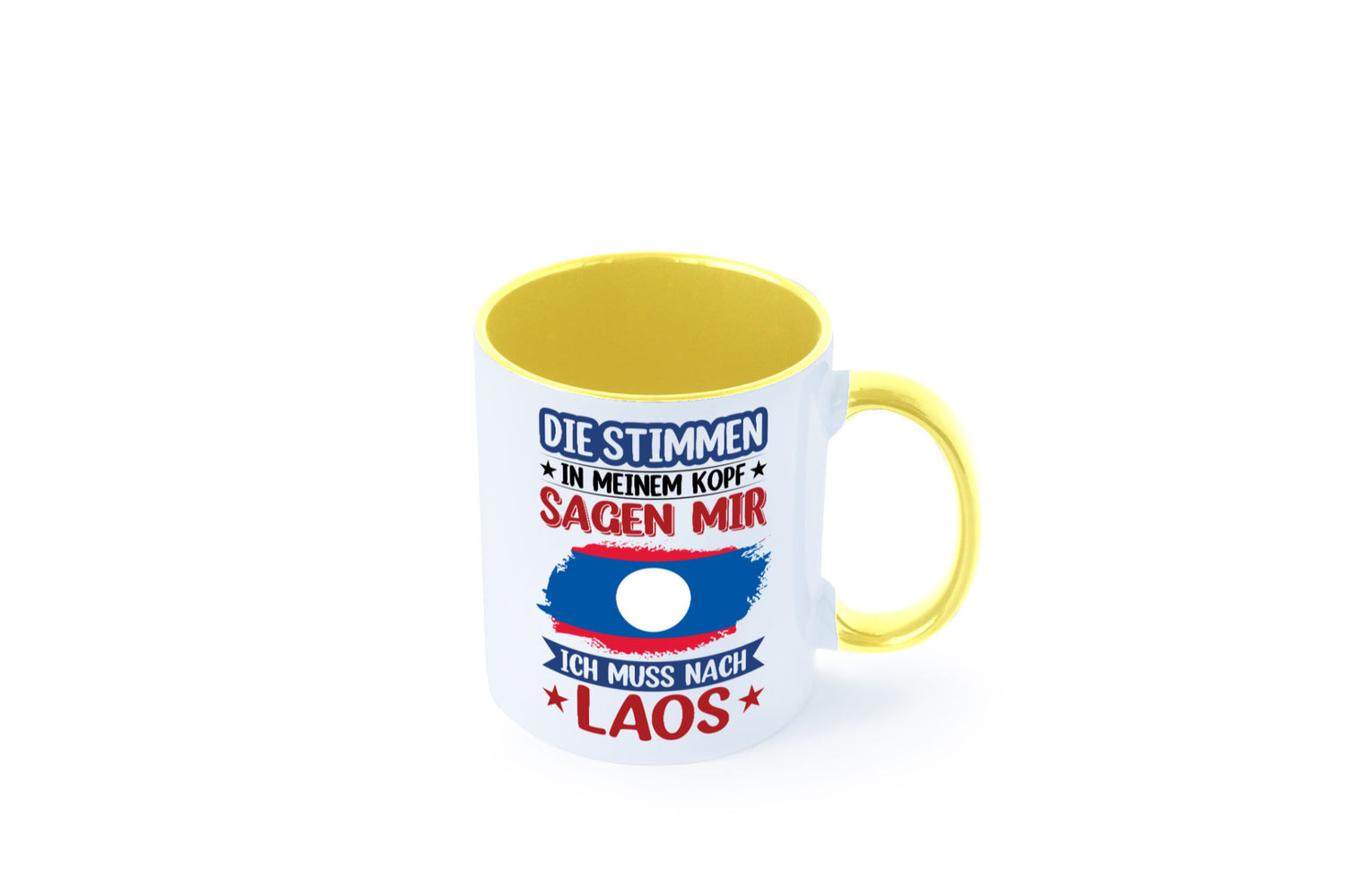 Laos | Urlaub Stimmen in meinem Kopf Traumland lustig Humor Geschenkidee