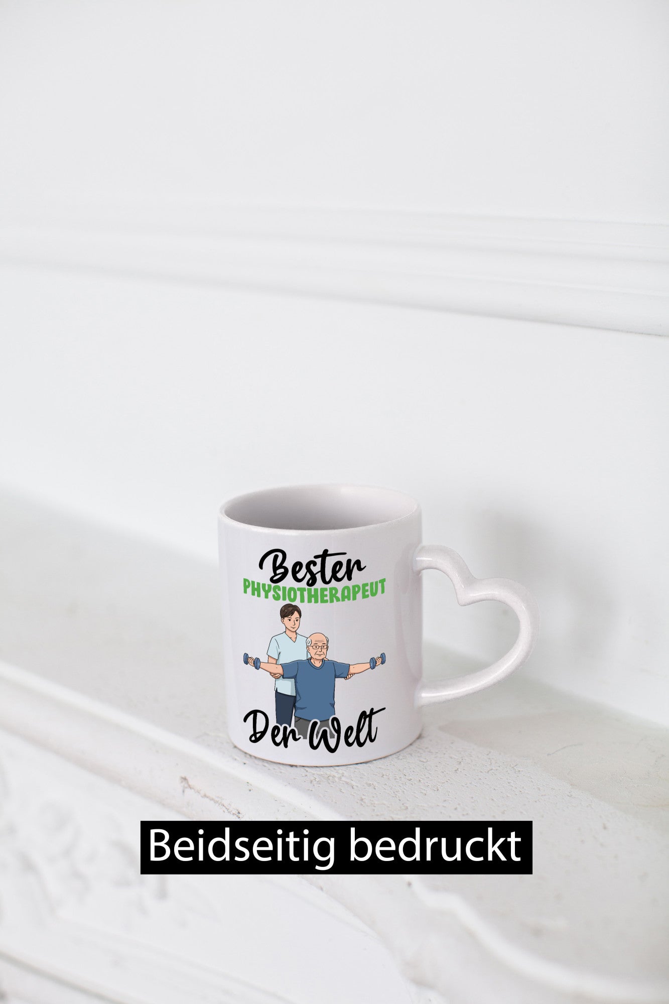 Bester Physiotherapeut v3 Geschenk Humor Geschenkidee lustiger Spruch Tasse