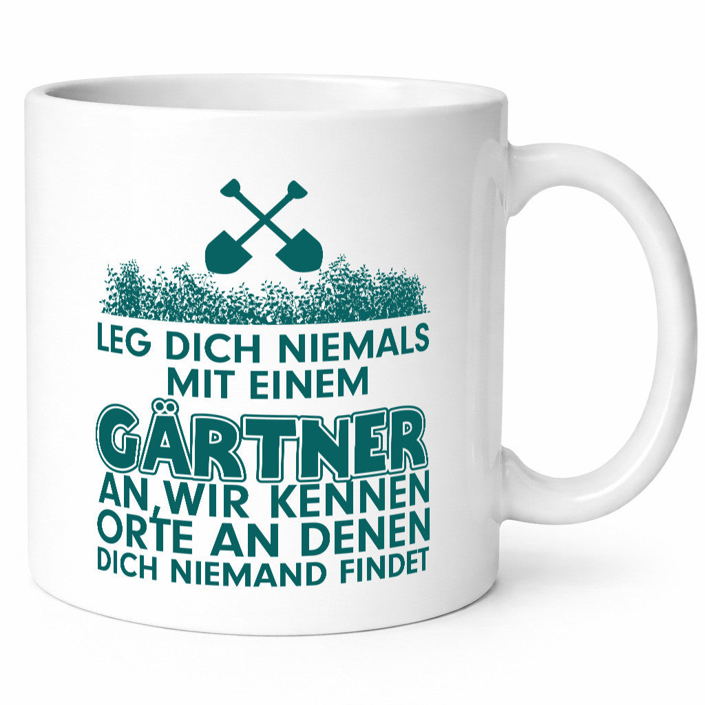 Gärtner Spruch | Statement Tasse Gartenarbeit Humor Geschenk Arbeit Kollegen