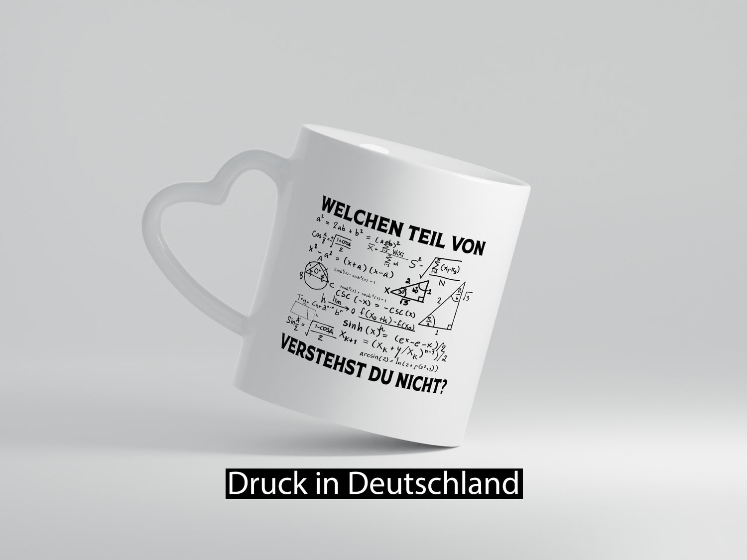 Welchen Teil verstehst du nicht | Mathe Schule Geschenkidee Humor Tasse