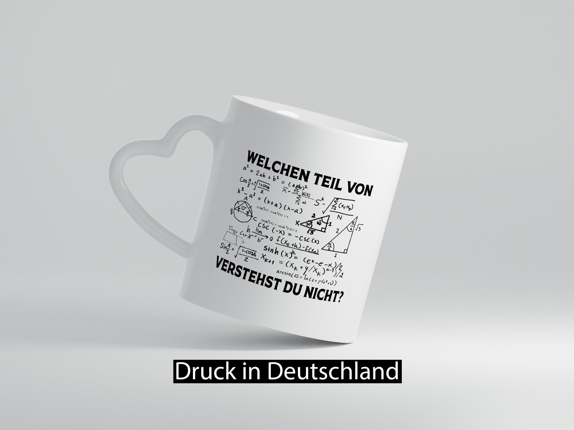 Welchen Teil verstehst du nicht | Mathe Schule Geschenkidee Humor Tasse