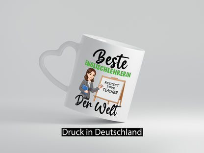 Beste Englischlehrerin | Englisch Lehrerin v2 Geschenk Humor Geschenkidee