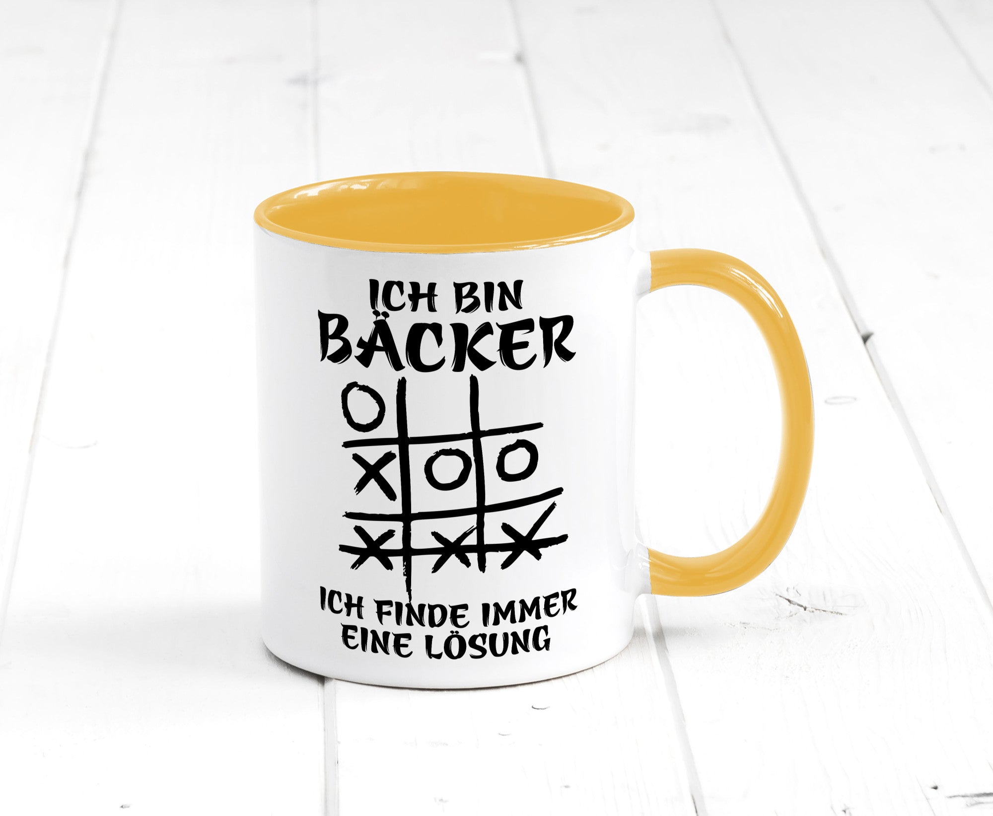 Ich bin Bäcker finde immer eine Lösung | Meister lustig Humor Geschenkidee