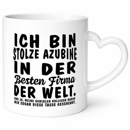 Stolze Azubine | Ausbildungsbetrieb Auszubildende lustiger Spruch Geschenk