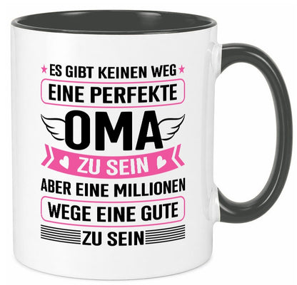 Ich bin eine gute Oma | Großmutter Beste der Welt lustiger Spruch Geschenk Tasse