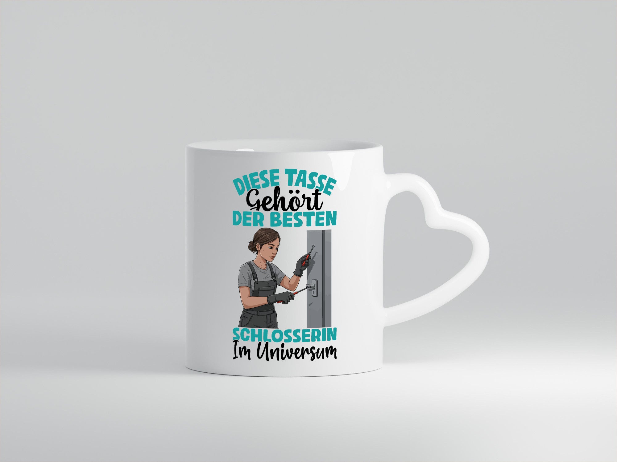 Im Universum: Schlosserin | Schlosserei Geschenk Humor Geschenkidee lustiger