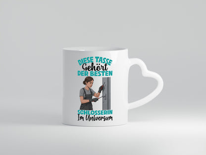 Im Universum: Schlosserin | Schlosserei Geschenk Humor Geschenkidee lustiger