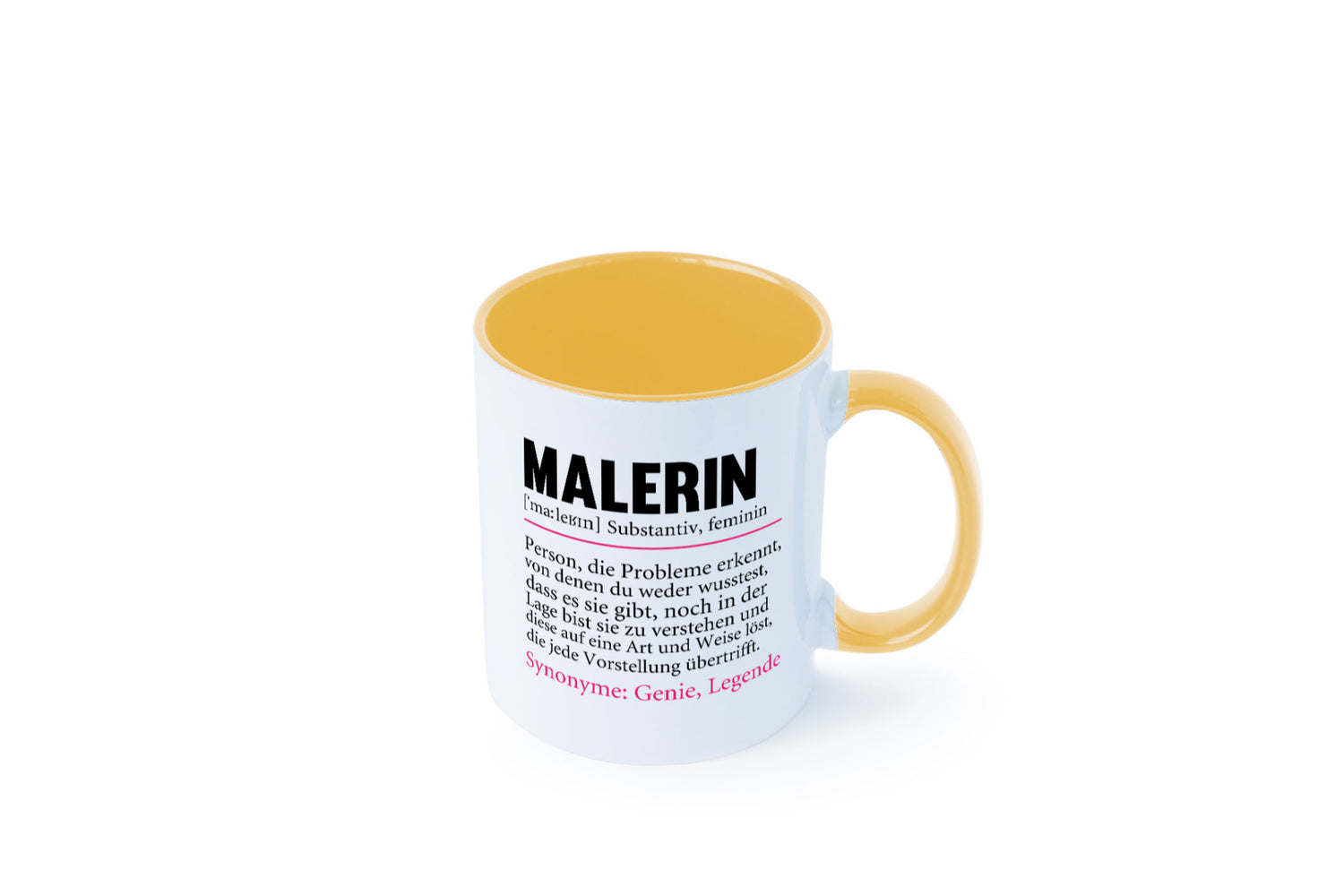 Malerin | Spruch Beruf lustig Malerinnen Humor Arbeit Kollegen Büro