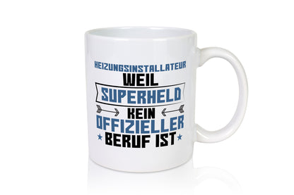 Superheld Heizungsinstallateur | Heizungsbauer lustiger Spruch Geschenk Humor