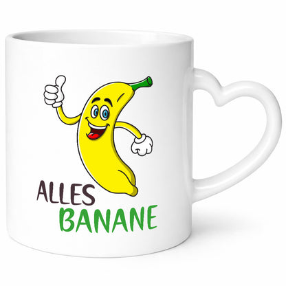 Alles Banane | Frucht Bananen Liebhaber Geschenk Humor Geschenkidee lustiger