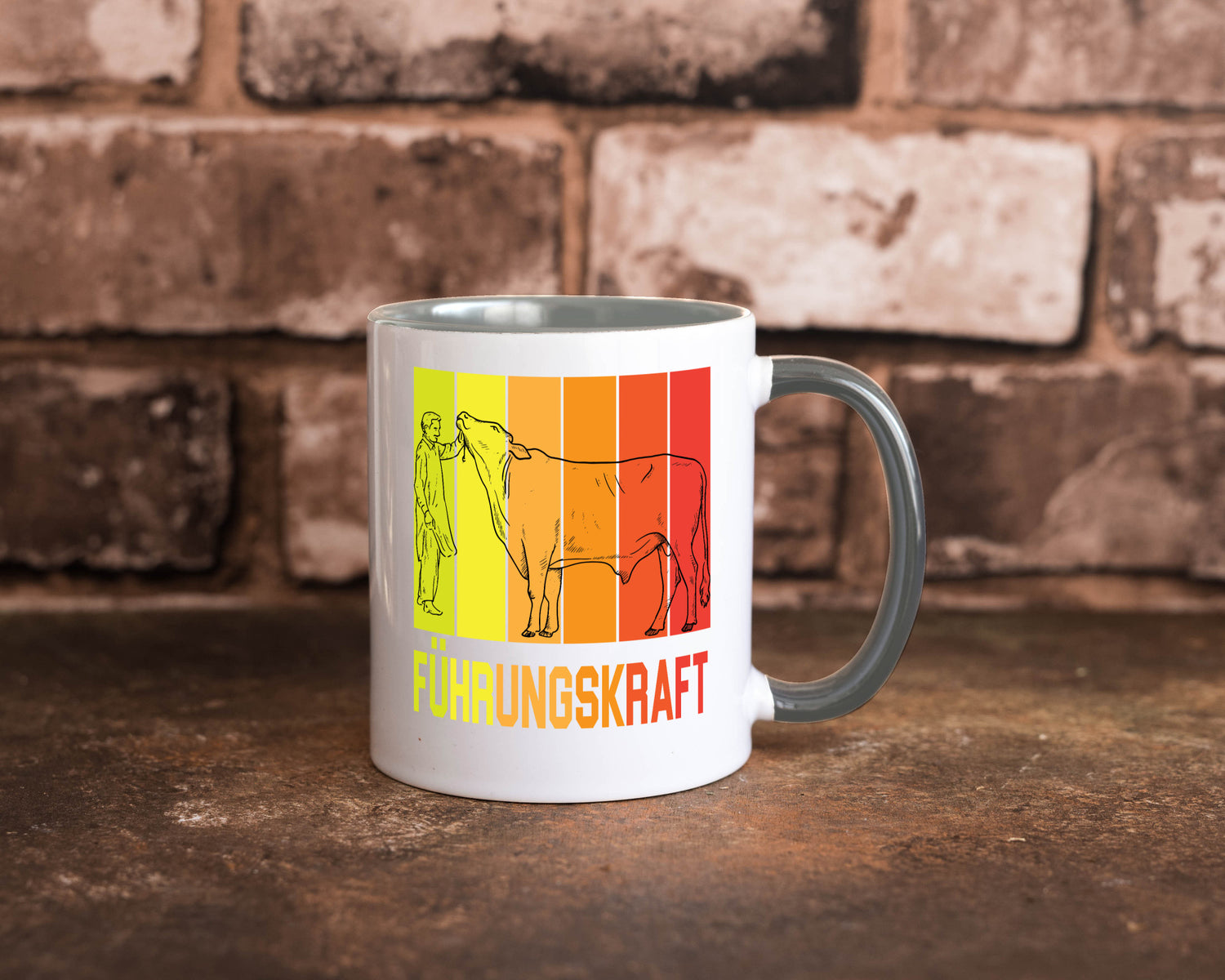 Führungskraft | Farmer Bauernhof lustig Humor Geschenkidee Geschenk Tasse