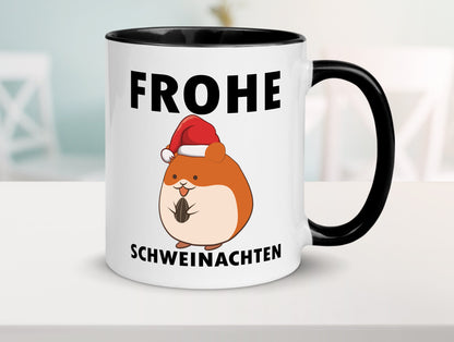 Frohe Schweinachten | Meerschweinchen Weihnachten lustiger Spruch Geschenk