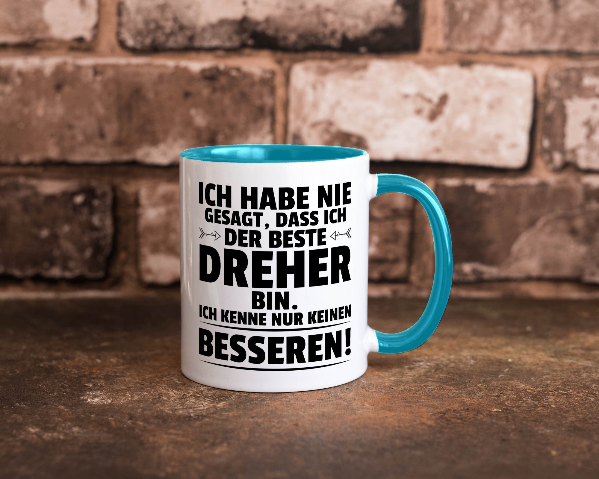 Der Beste Dreher | Fräser lustiger Spruch Geschenk Humor Geschenkidee Tasse