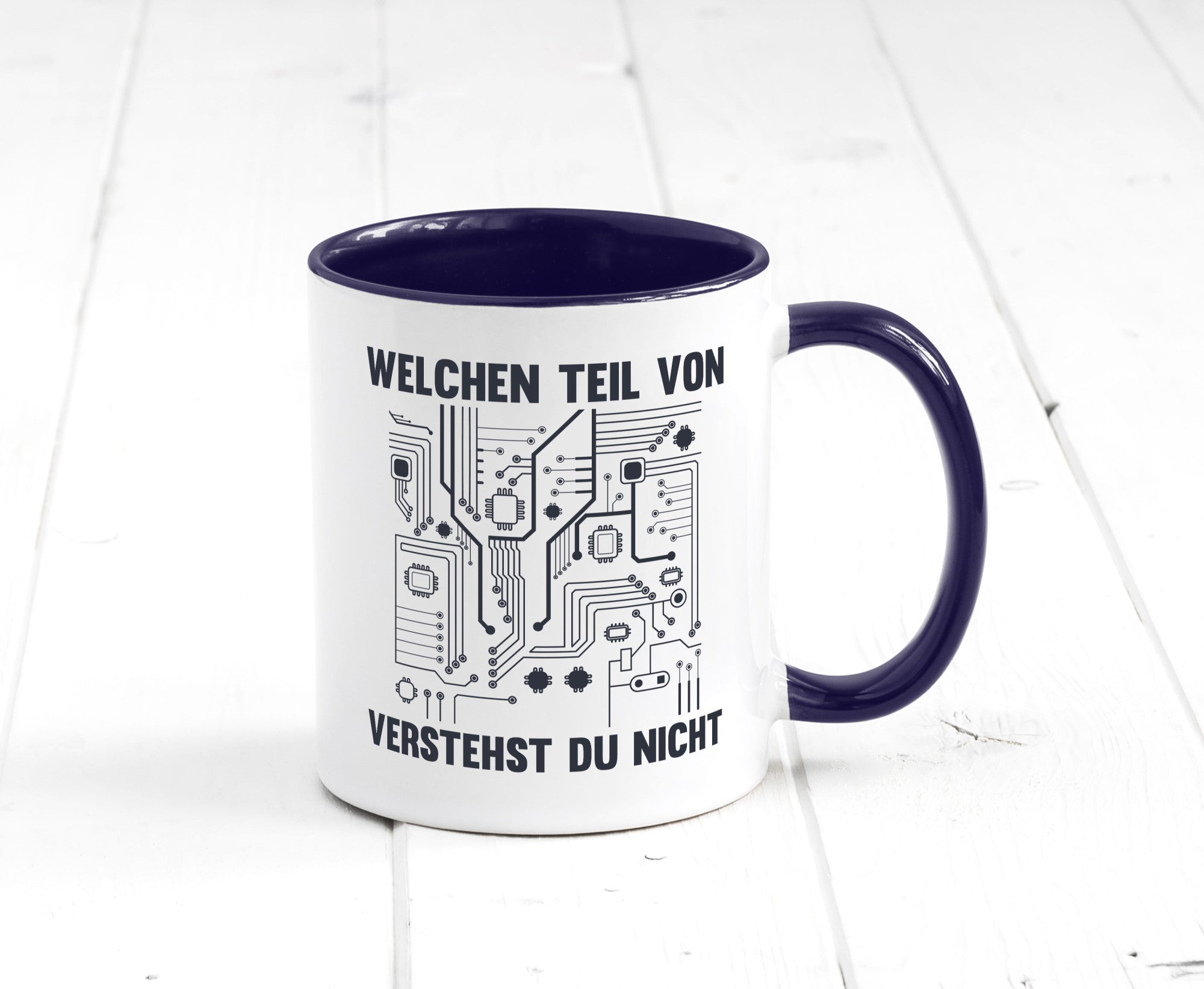 Welchen teil von verstehst du nicht | technik Humor Geschenkidee Tasse